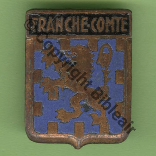 A1080 1955+ NH ET FRANCHE COMTE  COURTOIS PARIS 2Lignes +Past Octog Dos lisse Src.Y.GENTY 9Eur12.07 